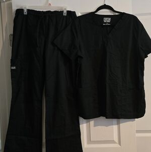 Cherokee Classic Black Scrub Set #2